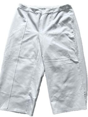 J. Jill Wearever Collection Petite Cropped White Pants